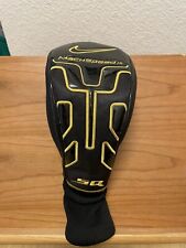 Nike Machspeed Jr SQ Driver Head Cover (Black/Gold) Cleaned VG Golf Cover for sale  Shipping to South Africa