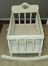 wooden toddler baby crib for sale  Litchfield