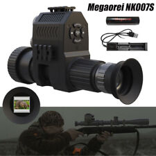 Escopo de rifle visão noturna infravermelho gravação vídeo caça câmera infravermelha 850nm 100-400M comprar usado  Enviando para Brazil