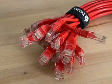 Red 1ft cat5e for sale  LONDON