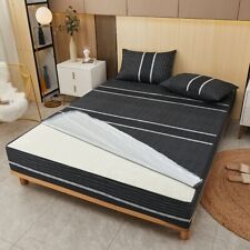 Lençol de cama de seis lados com zíper capa protetora de colchão totalmente ajustado comprar usado  Enviando para Brazil