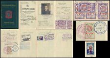 Used, LITHUANIA 1925 COMPLETE SCARCE PASSPORT WITH VISAS & 6 DIFF REVENUE STAMPS #B436 for sale  Shipping to South Africa