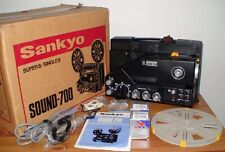 Proyector de sonido Sankyo 700 Super 8 - Película probada (ver video) - ¡Funciona! + Extras segunda mano  Embacar hacia Argentina