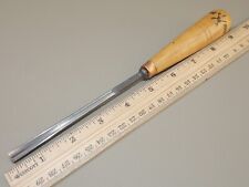 Used, Old Tools Vintage Buck Bros. 1/4"  No. 39 straight V Tool wood carving chisel for sale  Shipping to South Africa
