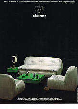 Publicite 1971 steiner d'occasion  Le Luc