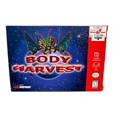 Body Harvest (Nintendo 64, 1998) CIB completo com manuais e pôster TESTADO FUNCIONANDO, usado comprar usado  Enviando para Brazil