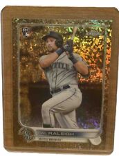 2022 Topps Chrome GILDED COLLECTION CAL RALEIGH /50 RC GOLD #5 Mariners, used for sale  Shipping to South Africa