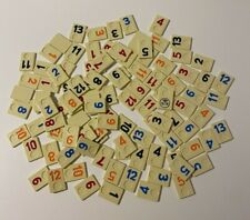 Azulejos Rummikub - espalda lisa - piezas de juego de repuesto edición 1980 - U-Pick , usado segunda mano  Embacar hacia Argentina