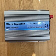 600W Solar Grid Tie Micro Inverter 230VAC MPPT Pure Sine Wave Inverter CE 11-32V gebraucht kaufen  Friedrichshafen