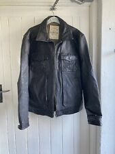 Heavy leather jacket for sale  HELSTON