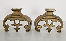 Vintage brass andirons for sale  Tampa