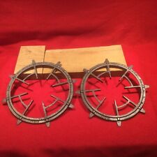 Griswold Skeleton Stove Grates 1198 & 1199 - 8 1/2” & 8 3/4” for sale  Shipping to South Africa
