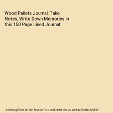 Wood pallets journal gebraucht kaufen  Trebbin