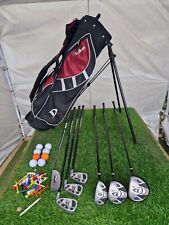 Wilson Deep Red Junior Golf Club Set & Stand Bag - 11 - 14 Years - Right Handed for sale  Shipping to South Africa