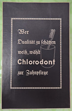 Chlorodont zahnpasta zahncreme gebraucht kaufen  Hamm, Sieg