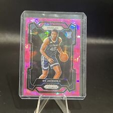 2023-24 Prizm GG JACKSON II Rookie Pink Cracked Ice RC #179 Grizzlies for sale  Shipping to South Africa