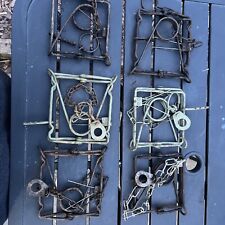 6 Conibear 110 Traps Mink Muskrat Survivalist Victor Duke Bridger, used for sale  Shipping to South Africa