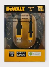 Usado, *NOVO EM FOLHA* - DEWALT DXMA1311326 reforçado 8 pinos para cabo de carregamento USB-A - 10' comprar usado  Enviando para Brazil
