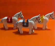 Lego white horses for sale  CASTLEFORD