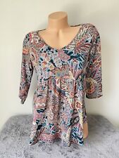 Paisley babydoll top for sale  Fruitport