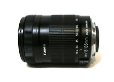 Lente Canon EF-S 18-135mm f/3.5-5.6 IS STM Extra Boa! Estabilizador de imagem comprar usado  Enviando para Brazil