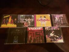 Lote de 7 CDs Dokken Queensryche Cinderella Rainbow Ratt Heavy Metal Rock N Roll comprar usado  Enviando para Brazil