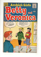 BETTY AND VERONICA #65 EN MUY BUEN ESTADO+, arte de Dan DeCarlo, portada de Bob White, Archie, 1961 segunda mano  Embacar hacia Argentina