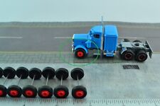 10 X conjuntos de rodas VERMELHAS individuais com pneus para caminhões tratores em escala 1/87 (5497), usado comprar usado  Enviando para Brazil