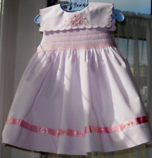 Pink smocked abella for sale  KIRKCALDY