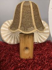 Vintage lampshade wicker for sale  HULL