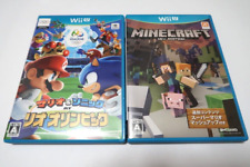 Nintendo WiiU Mario & Sonic Rio Olympic & Minecraft WiiU EDIÇÃO Japonês [C-30] comprar usado  Enviando para Brazil