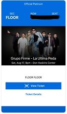 Grupo firme tickets for sale  El Paso