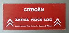 Citroen range orig for sale  BENFLEET