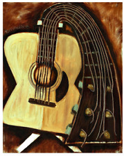 Guitar art original for sale  Honolulu