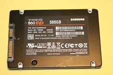 Samsung 860 EVO SSD 500GB MZ-76E500 usado, formatado limpo Boa classificação de saúde comprar usado  Enviando para Brazil