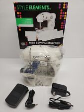 MINI SEWING MACHINE & AC POWER SUPPLY & FOOT PETAL. NO OTHER ACCESSORIES., used for sale  Shipping to South Africa