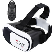 Fone de Ouvido de Realidade Virtual VR Óculos 3D com Controle Remoto para Android IOS iPhone Samsung comprar usado  Enviando para Brazil