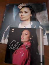 Inserção + vinil assinada Demi Lovato, usado comprar usado  Enviando para Brazil