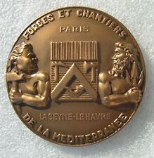 Medaille forges chantiers d'occasion  Plombières-lès-Dijon