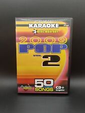 Chartbuster Karaokê 2009 Pop Hits 3 Discos Conjunto Vol.2 (50 Músicas, CD+ Gráficos) comprar usado  Enviando para Brazil