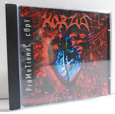 Usado, KORZUS TIE OF BLOOD 2004 CÓPIA PROMOCIONAL CD-R MÚSICA UNIMAR comprar usado  Brasil 