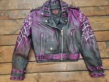 punk leather jacket for sale  Colorado Springs