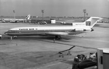 Tunis Air, Boeing 727-2H3, TS-JHO 'Jerba' em Orly, 21 Set '73 - original B&W neg comprar usado  Enviando para Brazil