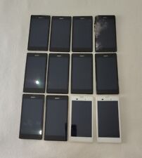 Lot 12 Sony Xperia T3 Noir Blanc Beige HS HORS SERVICE smartphone Pr pièce na sprzedaż  Wysyłka do Poland