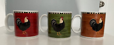 3pc rooster coffee for sale  Manistee