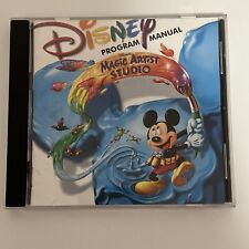 CD Rom Disney's Magic Artist Studio Windows 95/98/Mac com Manual de Programa 1999 comprar usado  Enviando para Brazil