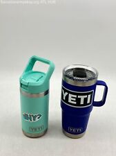 LOT OF 2 YETI TUMBLERS- Preowned for sale  Shipping to South Africa