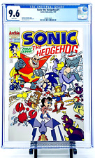 Usado, Sonic the Hedgehog #1 CGC 9.6 WP 1993 1ª Edição Archie SOMENTE CLASSIFICADO ESTOJO TRANSPARENTE comprar usado  Enviando para Brazil