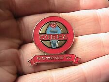 Cobra pin badge for sale  BOLTON