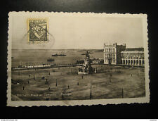 LISBOA Pra�a Do Comercio 1932 Cancel To Barcelona Spain PORTUGAL Postcard comprar usado  Enviando para Brazil